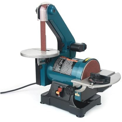 Levigatrice a nastro da 300 W Levigatrice a disco da 125 mm Piccola levigatrice da tavolo for lucidatrice for smerigliatrice for la lavorazione del legno Più potente ed efficiente