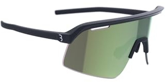 BBB Cycling Fahrradbrille Hochkontrast Sportbrille Professionelle Fahrradsonnenbrille Herren und Damen 100% UV-Schutz Gravelbike Rennrad & MTB Valor FLUX BSG-81