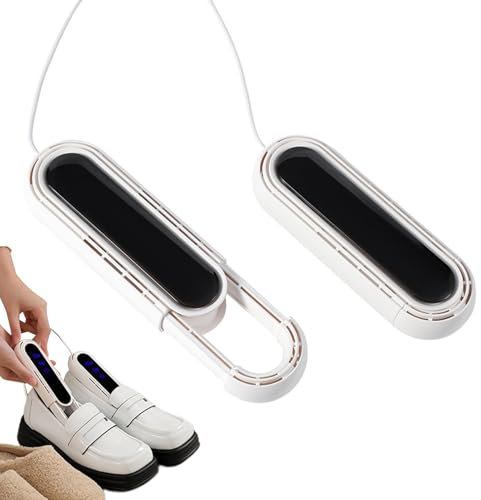 Essiccatore per scarpe da ginnastica, asciugatrice per scarpe, Essiccatori per baule leggeri portatili con timer, USB Charging Odor Remover, famiglia sneaker asciugatura rapida, deodorizer per