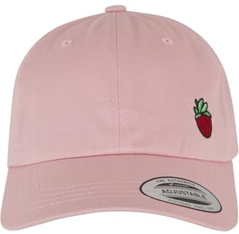 Miss Tee Strawberry Cotton Twill Cap pink, one Size