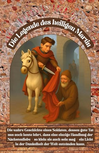 Die Legende des heiligen Martin: Eine liebevoll illustrierte Erzählung über Güte, Licht und Hoffnung für Kinder und Familien