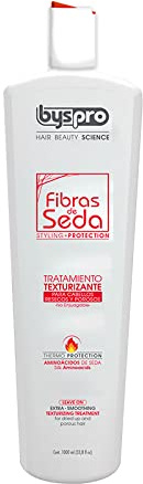 BysPro Fibras de seda termo proteccion cabello seco/texturizing treatment leave On 1000ml 33.3oz (33.3 oz)