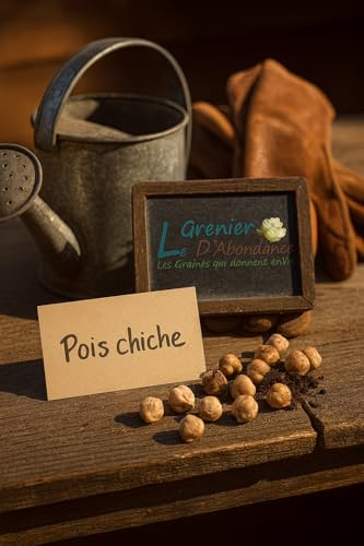 75 grammes à semer - Le Grenier d'Abondance - POIS Chiche - Cicer Arietinum