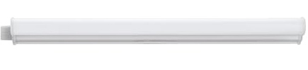 EGLO LED Unterbauleuchte Dundry, Unterschrankleuchte Küche aus Kunststoff in Weiß, Küchenlampe mit Wippschalter, LED Küchenleuchte neutralweiß, L 31 cm
