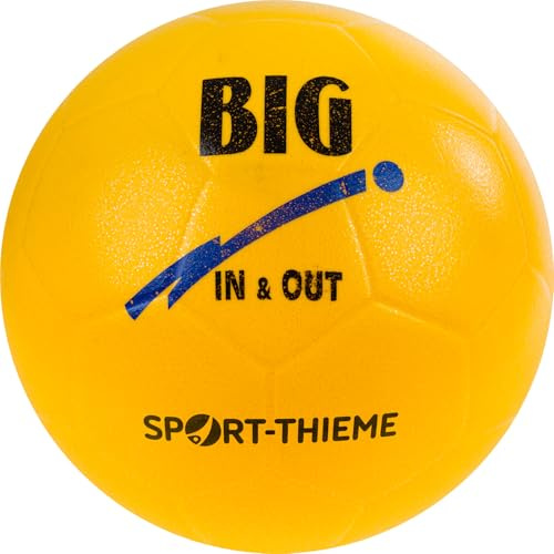 Sport-Thieme Spielball Kogelan Supersoft | Weich, Langlebig, Gutes Sprungverhalten | Soft-Handball, Soft-Spielball, Soft-Volleyball | Kunststoff | Riesenball | 220-260 g