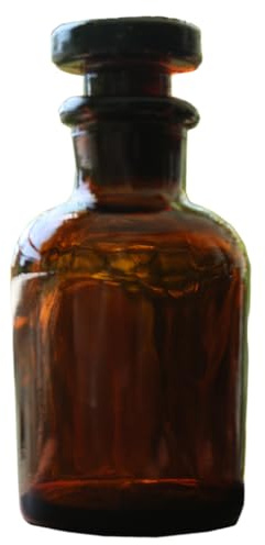 Generisch Apothekerflasche 60 ml, Enghals, Braunglas (10er Pack)