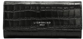 407-Purse L -LORA CROCO-black