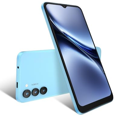 Xgody X36 Smartphone débloqué 4G, 6,52'' Double SIM (Bleu) | 3 Go+32 Go, microSD 256 Go | Batterie 4200 mAh | Android 15 Go Octa-Core | USB-C | Face ID, GPS