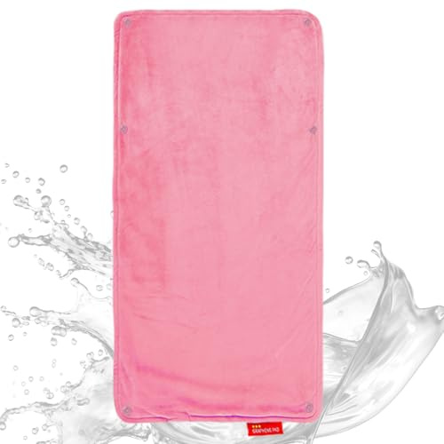 Heizmatte | Thermomatte, wasserdicht, wärmend, für den Innenbereich, wiederaufladbar, wasserdicht, 58 x 28 cm, für Haustiere, Katzen, Hunde, Haustiere, Innenbereich, kalt, Winter, Haus