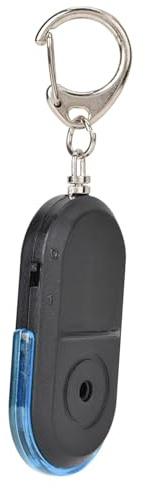 Generic Localizzatore di Chiavi Wireless con Attivazione con Fischio, Dispositivo Smarrito Compatto per Chiavi, Portafogli Ed Elementi Essenziali, Articolo Alimentato a Batteria per l'uso,