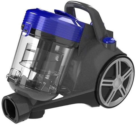 Russell Hobbs® Atlas2 Cylinder Vacuum Cleaner, Lightweight, 2.5L Dust Capacity, Powerful 700W High Efficiency Motor, Triple Dust-Lock Filtration, 3-in1 Multi-Tool, RHCV3103