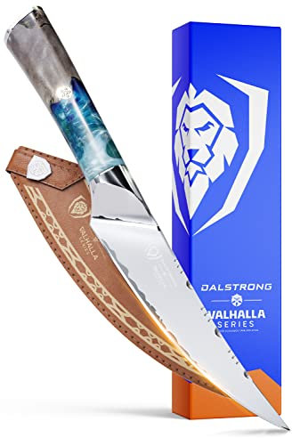 DALSTRONG Fillet Knife - 16,5 cm - Valhalla Series - 9cr18mov Steel - Resin & Wood Handle - w/Sheath