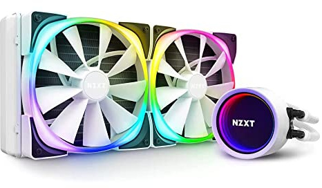 NZXT Kraken X63 RGB 280 AIO - Enfriador de CPU, color blanco