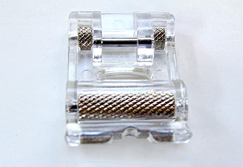 Universal Sewing Machine Roller Presser Foot - Fits All Snap-On Shanks for Singer, Brother, Janome, Kenmore, Juki, New Home, Etc.
