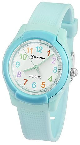 Taffstyle Kinder Silikon Armbanduhr Gummi Sport Uhr Bunte Mädchen Jungen Kinderuhr
