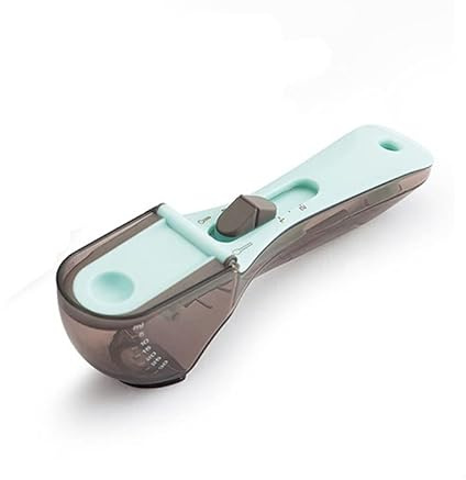 OUSIKA Measuring Spoon Kitchen Measuring Spoon Set with Multi Level Adjustment Scale Heat Resistance Tablespoon Measure Spoons for Dry Liquid Ingredients Spoon (Size : #3)