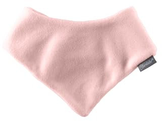 Sterntaler Kinder Halstuch Microfleece Mädchen - warmes Baby und Kinder Dreieckstuch mit Klettverschluss, doppellagig - mattrosa, 1