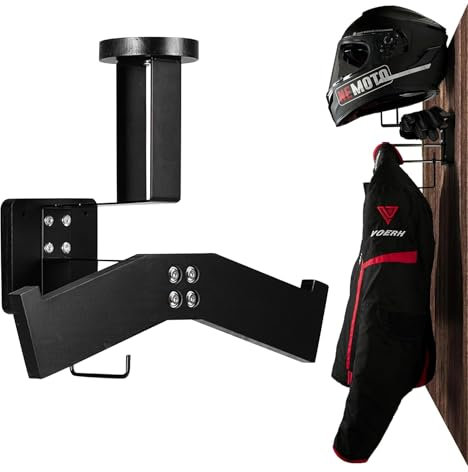 Helmhalter Wand, Motorradhelm Halterung Wand für Taktische Weste Platte Träger, Vielseitiger Helm Halterung Wand Wandorganizer für Motorrad, Radfahrerausrüstung, Jacke, Motorradhelm Halterung Wand