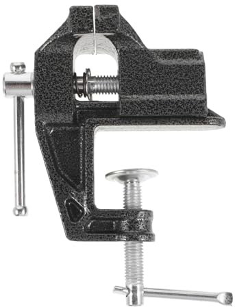 DOITOOL Portable Table Vise Clamp Rotary Vise for Metal Working Woodworking Bench Tool Drill Press Vice