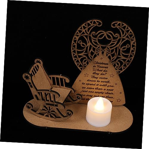 Artibetter Holz Weihnachtsdeko Diy Kreativer Schmuck Aus Holz Für Weihnachten Festivals Filigrane Dekoration Mit Feiner Verarbeitung Schöne Ausführung Als Geschenk Für Freunde Familie