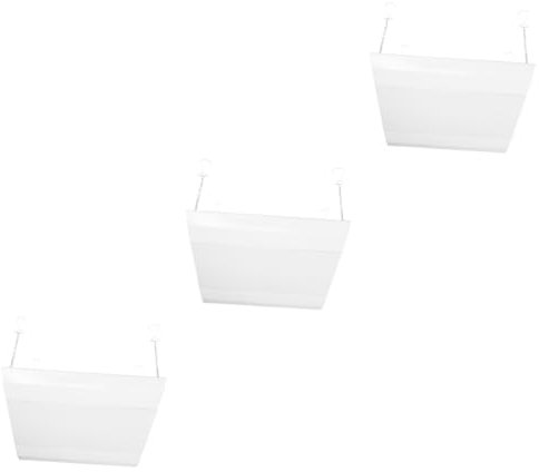 Cabilock 3 Juegos De Miniparabrisas para Aire Acondicionado Deflector De Aire para Pared Ventilador De Ventilación para Puerta Suministro De Aire Acondicionado Antiexplosiones Recarga