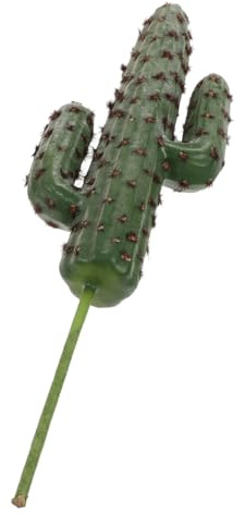 MAGICLULU Figura de Cactus Artificial sin Maceta para Decoración Interior, Planta de Plástico Ligera Detalles, Adecuado para Cocina y Dormitorio