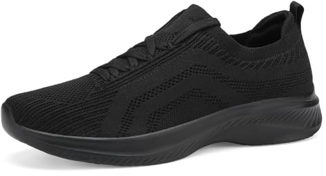 RTOUNT Womens Trainers Womens Lightweight Mesh Breathable Running Sneakers for Women Slip on Comforble Walking Shoes