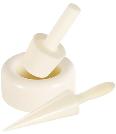 Yaztauho Cone Maker Molds | Crispy Waffle Cone Mold Kit,Comfortable Grip Homemade Desserts Shaping Tool for Tea Break Parties Dessert Shop