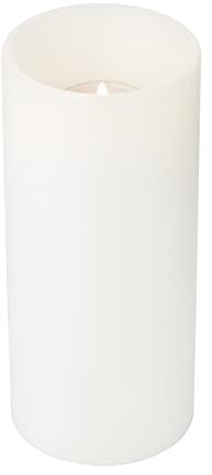 EDZARD Portacandela tealight Cornelius per Candela tealight in profondità, Altezza 18 cm, Diametro 8 cm, Candela Permanente, Adatto per Candele Maxi, Resistente al Calore Fino a 90 Gradi