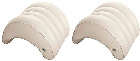 Intex Lot de 2 oreillers gonflables amovibles pour jacuzzi