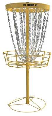 The KEEP - DISC GOLF BASKET - PDGA APPROVED (Yellow)