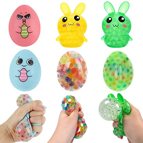Anti Stress Bälle, Darryy 6 Stück Antistressball Kinder, Stressball Set, Antistressball, Anti Stress Ball Kids, Stressball Set Kinder, Stressabbau, Angst, Partybevorzugung
