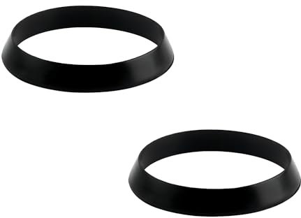 Qrity 6 PCS Cone Seal Ring, Slip Joint Washer, Rubber Washer for Drain Pipe Sink Odour Trap Siphon, 32MM Waste Pipe O Ring Seal