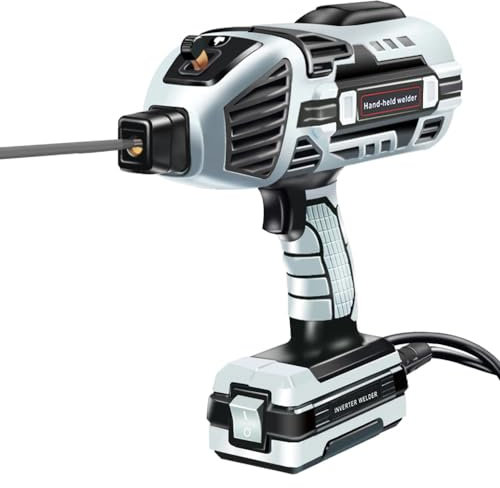 Máquina De Soldadura Portátil De Mano, Pistola Soldadora ARC Con Inversor IGBT, Máquina Soldadora Pequeña Para El Hogar, 6 Ajustes De Corriente Variables, Para Soldador De Varilla De 2,5-3,2 Mm