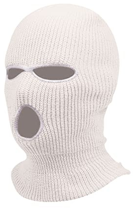 Sturmhaube Motorrad Halloween 3 Löchern Gestrickte Balaclava Herren Sturmmaske Winter Warm Strickmaske Basic Damen Maskenhut Sport Skimaske Outdoor Multifunktions Maske Neon Vollgesichtsabdeckung