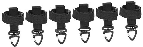 YARNOW 6stücke Multifunktionale Handschuhhalter Strapazierfähigem Nylon Praktische Befestigungsriemen Für Camping Outdoor-aktivitäten Und