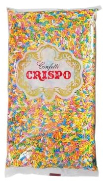Riso Sposi, Bianco e Colorato, Matrimonio, Nozze, Uscita Chiesa (Colorato 1Kg)