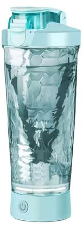 LQQDREX Bottiglia shaker elettrica di alta qualità, bottiglia shaker per miscele proteiche, tazza portatile per miscele proteiche, tazze shaker ricaricabili USB per frullati proteici, tazze shaker per