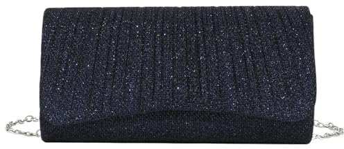 YETONADO Glänzende Hochzeits-Clutch, Handtasche, Glitzer, glänzende Umhängetasche, Hochzeit, Geldbörse, Sling, Dating-Tasche, für Damen und Mädchen, passend für Abendtasche