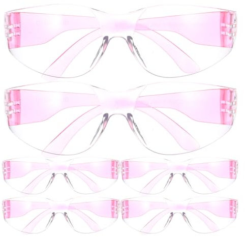 TOYANDONA 6stücke Mädchen-schutzbrillen Winddichte Kratzfeste Schutzbrillen Für Und Outdoor-aktivitäten Für Experimente Und Sportliche Aktivitäten Und Für Mädchen Und Jungen