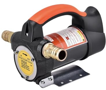 Bomba de combustible diésel de 300 W, 50 l/min, CC, 12 V, 24 V, autocebante, eléctrica, for transferencia de diésel/queroseno(24v)