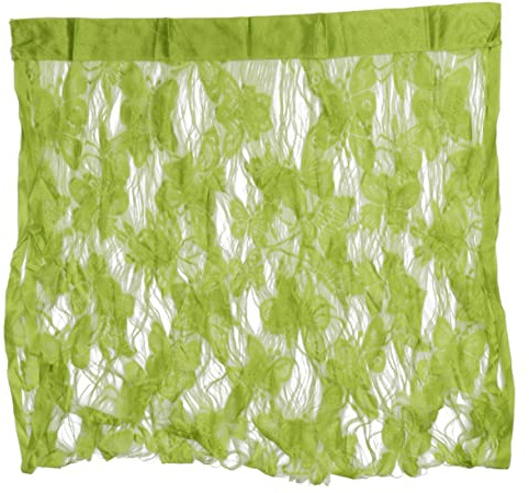 CONGARTENO String Curtain Tassel Door Screen Panel 100x190cm, Green Thread Curtain Room Divider for Living Room and Doorway Partition