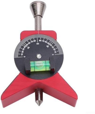 Localizzatore magnetico per tubi con livella a bolla integrata e scala regolabile, adatto per misurare e contrassegnare tubi da 1-1/2 a 6 pollici di diametro per attività di saldatura