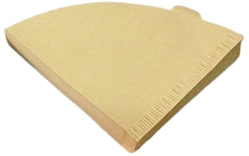 Cono Filtro Caffè - Filtri Caffè In Carta Naturale 2-4 Tazze, Filtro A Cono Naturale Marrone, Senza Scoppio, 100 Conteggi Per Macchina Da Americanodel Di Filtrare E I Materiali