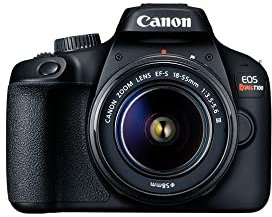 Canon EOS Rebel T100 / 4000D DSLR Camera (w/ 18-55 III)