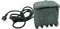 Trango IP44 Steinsteckdose Energiestation STD4-G in Grau Stein-Optik mit 4 Schutzkontakt-Steckdosen 230 V Gartensteckdose I Außen-Steckdose Steinoptik I Garten Steckdose