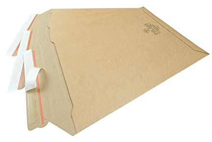 verpacking 50 Versandtaschen Karton Premium Qualität 250 x 353 mm DIN A4 Braun Wellpapp Versandtasche Kartonversandtasche