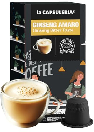 Capsuleria - BITTER GINSENG (240 Kapslar) Kompatibel med Nespresso