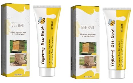 COSSIKA Bienen-Lockstoff, Schwarmkommandant, Lockköder, Bienen-Lockstoff, Bienenzuchtfallen-Werkzeug, Rekrutierung von Bienen, Wasserbienen-Anlockung für Gartenfarm, 60 ml