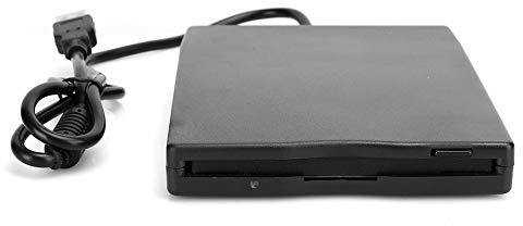 Yallmie 3.5 Floppy Disk Reader USB, 1.44 Mb Floppy Disk Drive Portable Floppy Disc Drive for Windows 98Se / 7/8 / Me / 2000 / Xp Vista, Pc, Os8.6 Or Above